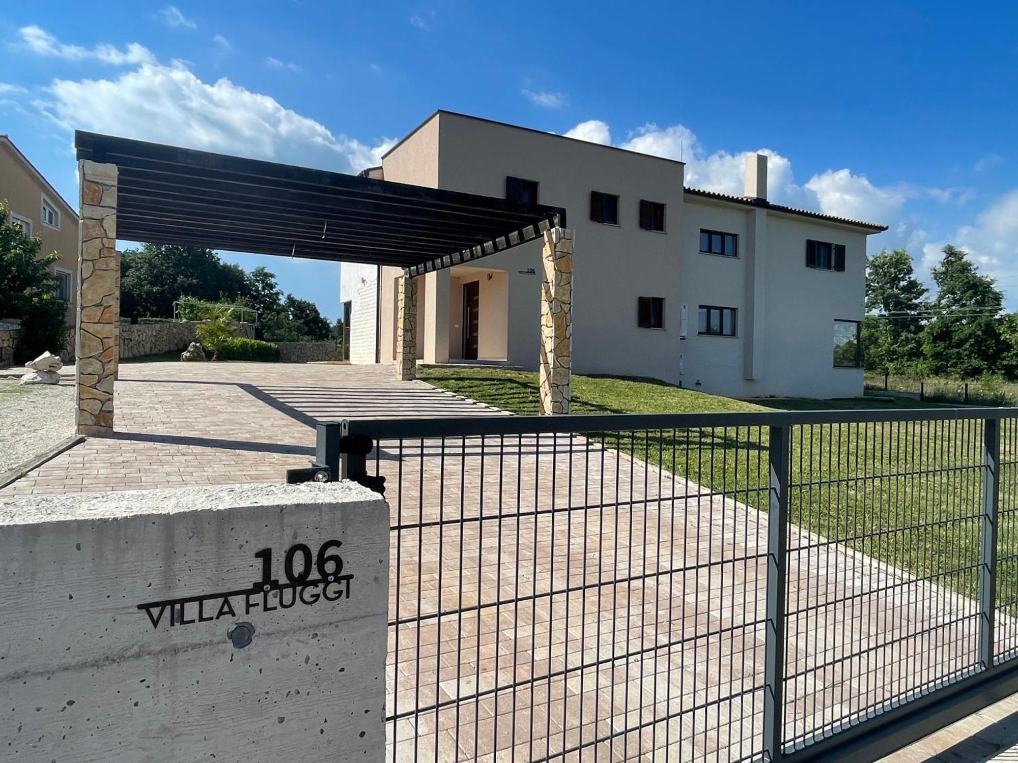 Villa Fluggi Near Labin Santalezi Εξωτερικό φωτογραφία